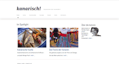 Desktop Screenshot of kanarisch.de